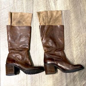 Vintage vero cuoio boots leather